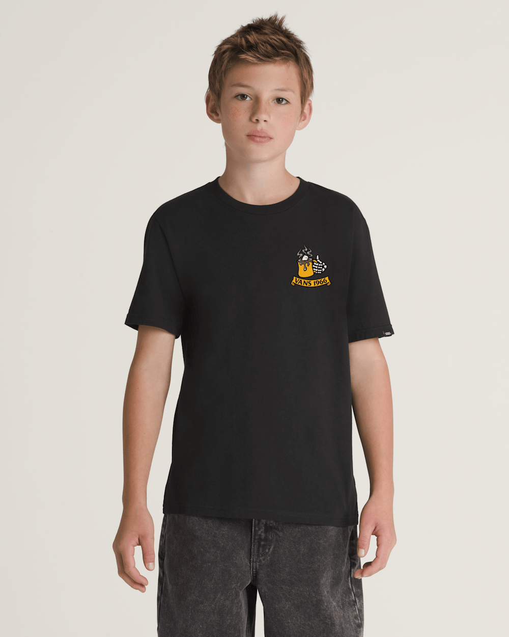 Kids Vans Kids Hot Mug T-Shirt in Black