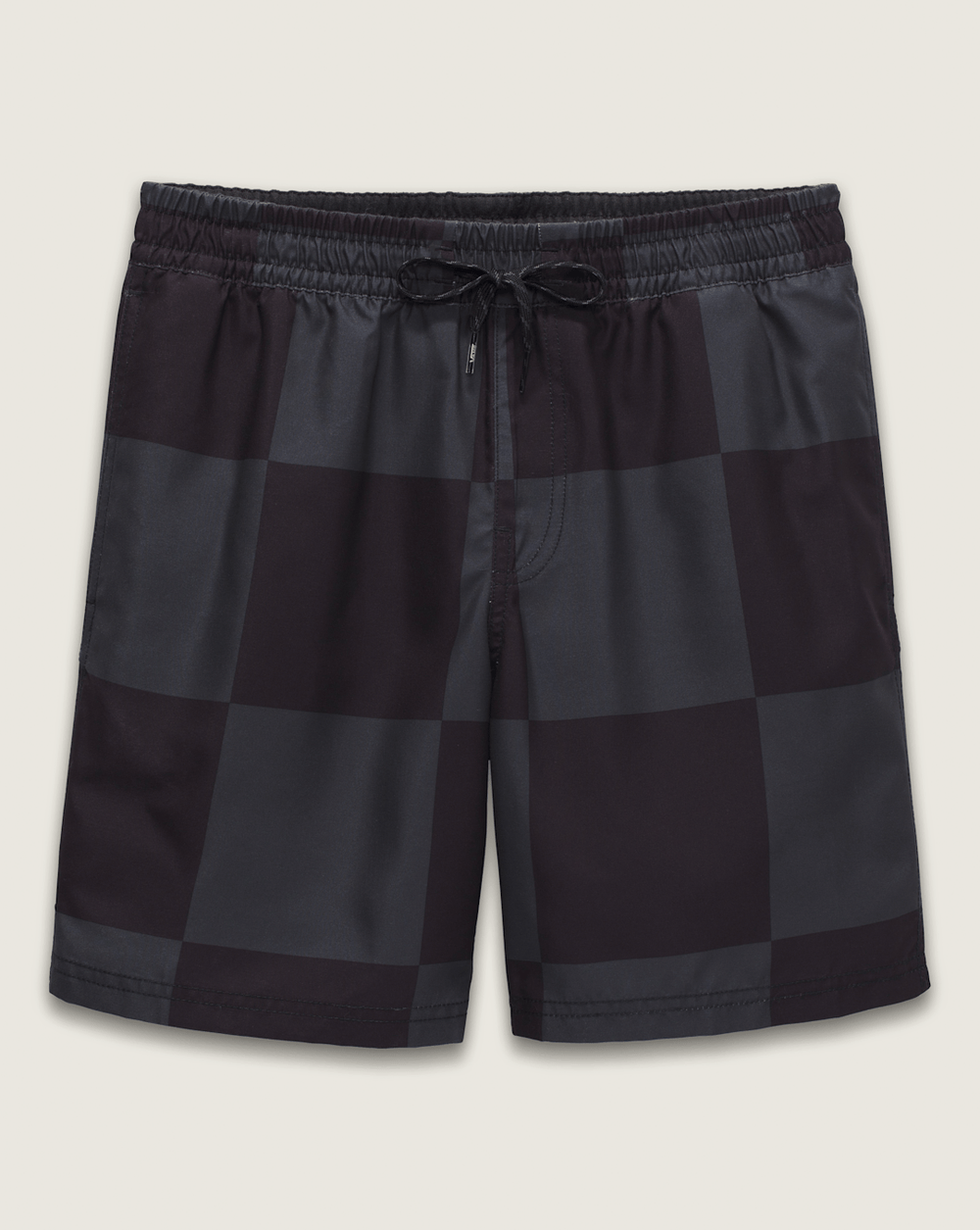 Kids Vans Kids Primary Checkerboard Shorts in Checkerboard Black / Grey