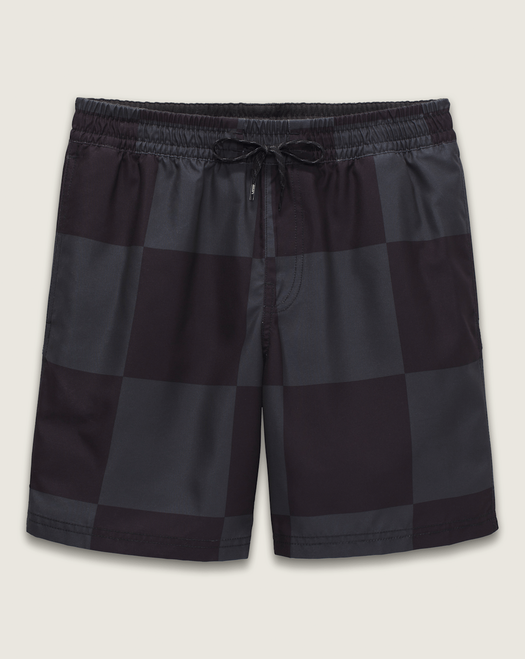 Kids Vans Kids Primary Checkerboard Shorts in Checkerboard Black / Grey