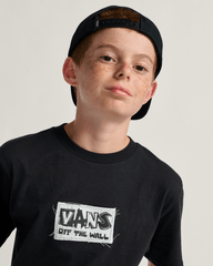 Kids Vans Kids DIY FX T-Shirt in Black