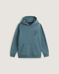 Kids Vans Kids Let Loose Pullover Hoodie in Stormy Weather Black