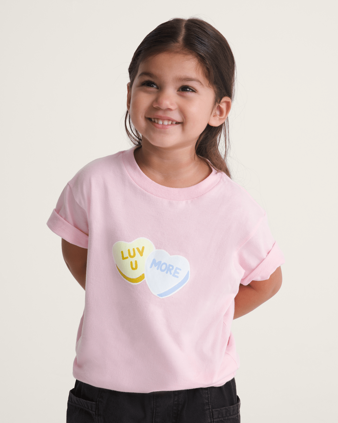 Kids Vans Little Kids Candy Sweetheart T-Shirt in Pink