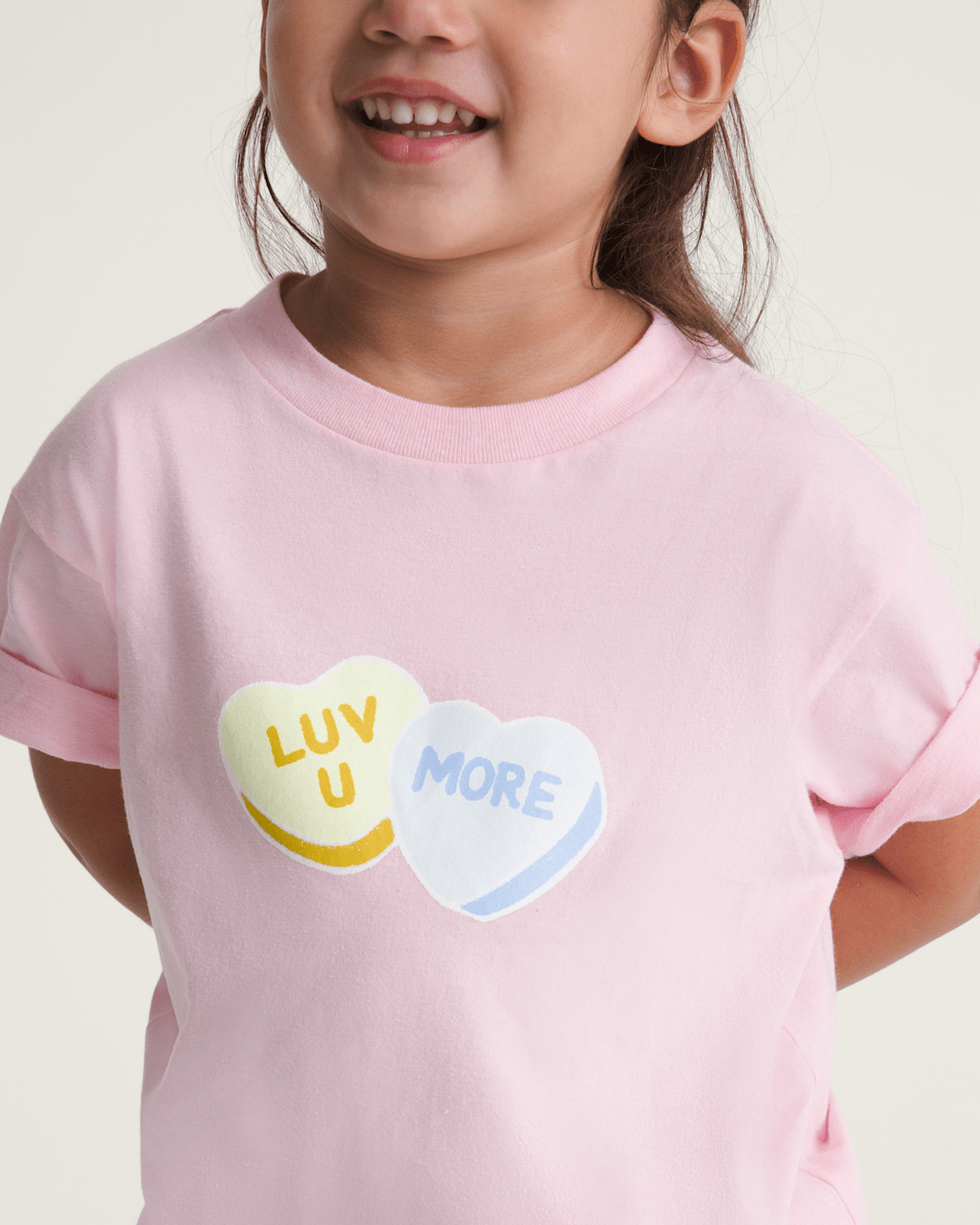Kids Vans Little Kids Candy Sweetheart T-Shirt in Pink