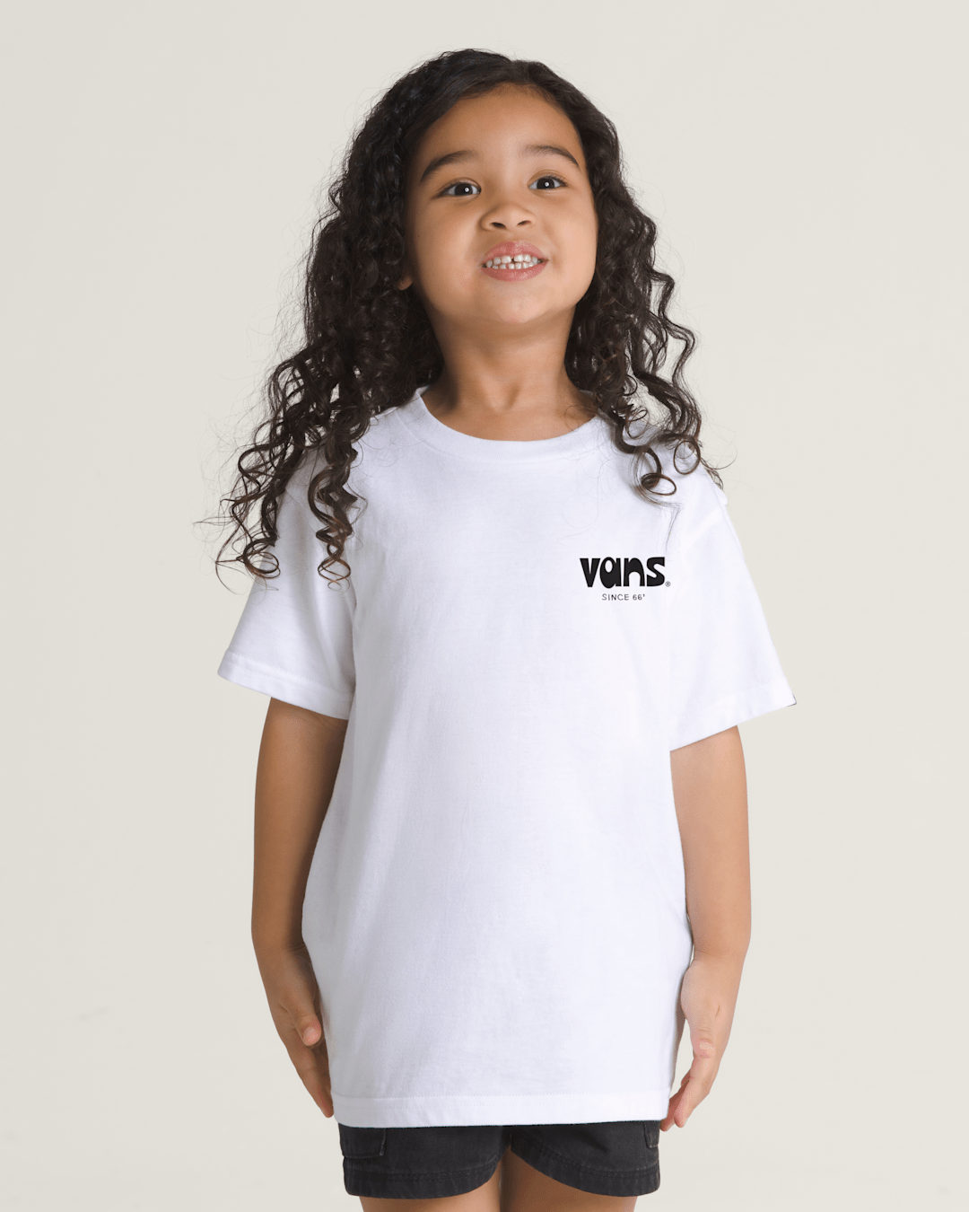 Kids Vans Little Kids Too Fast T-Shirt in White