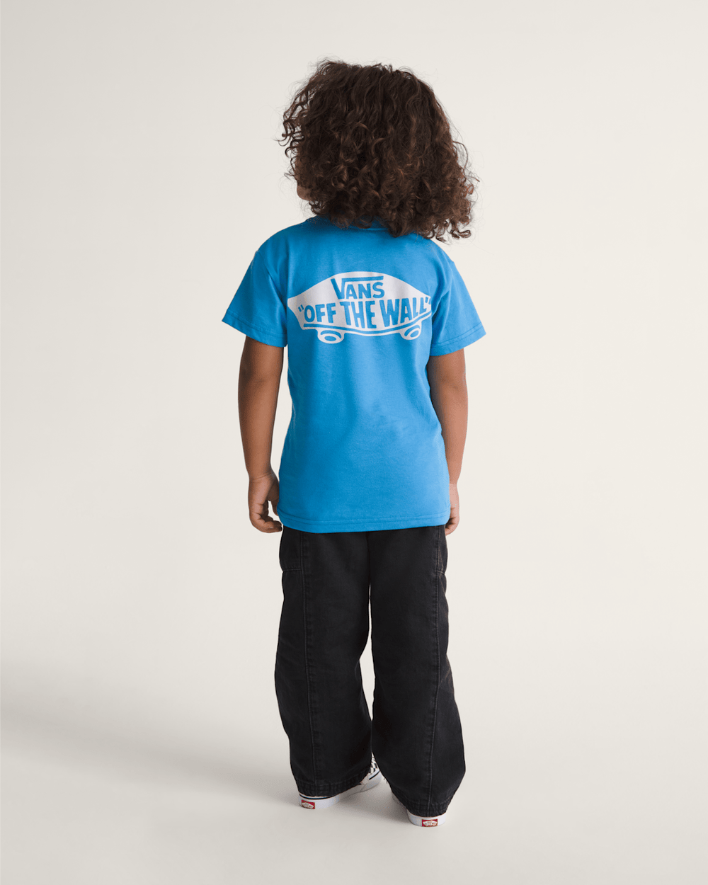 Kids Vans Little Kids Double Standard T-Shirt in Bright Azure Blue