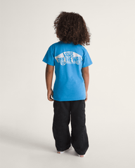 Kids Vans Little Kids Double Standard T-Shirt in Bright Azure Blue
