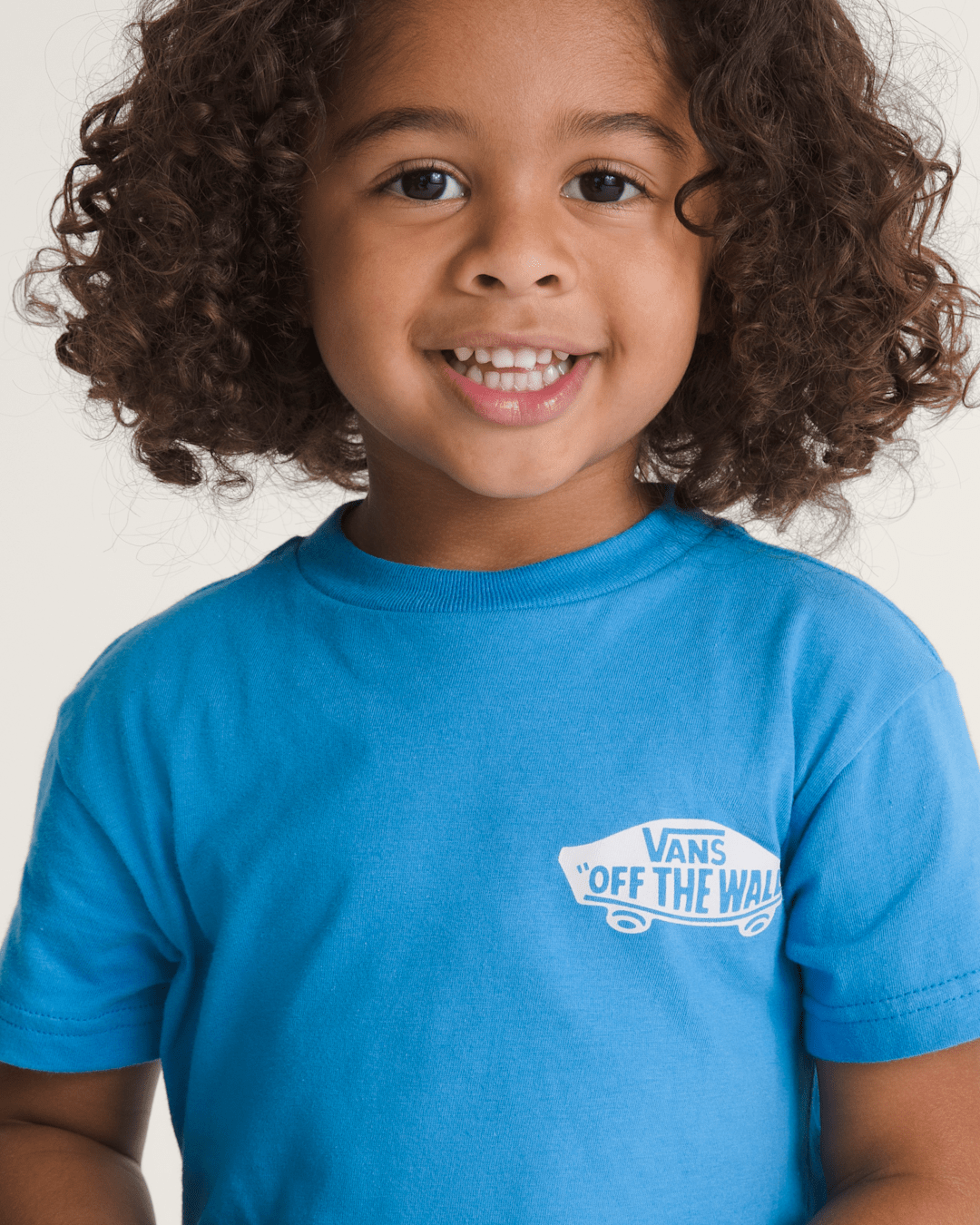 Kids Vans Little Kids Double Standard T-Shirt in Bright Azure Blue