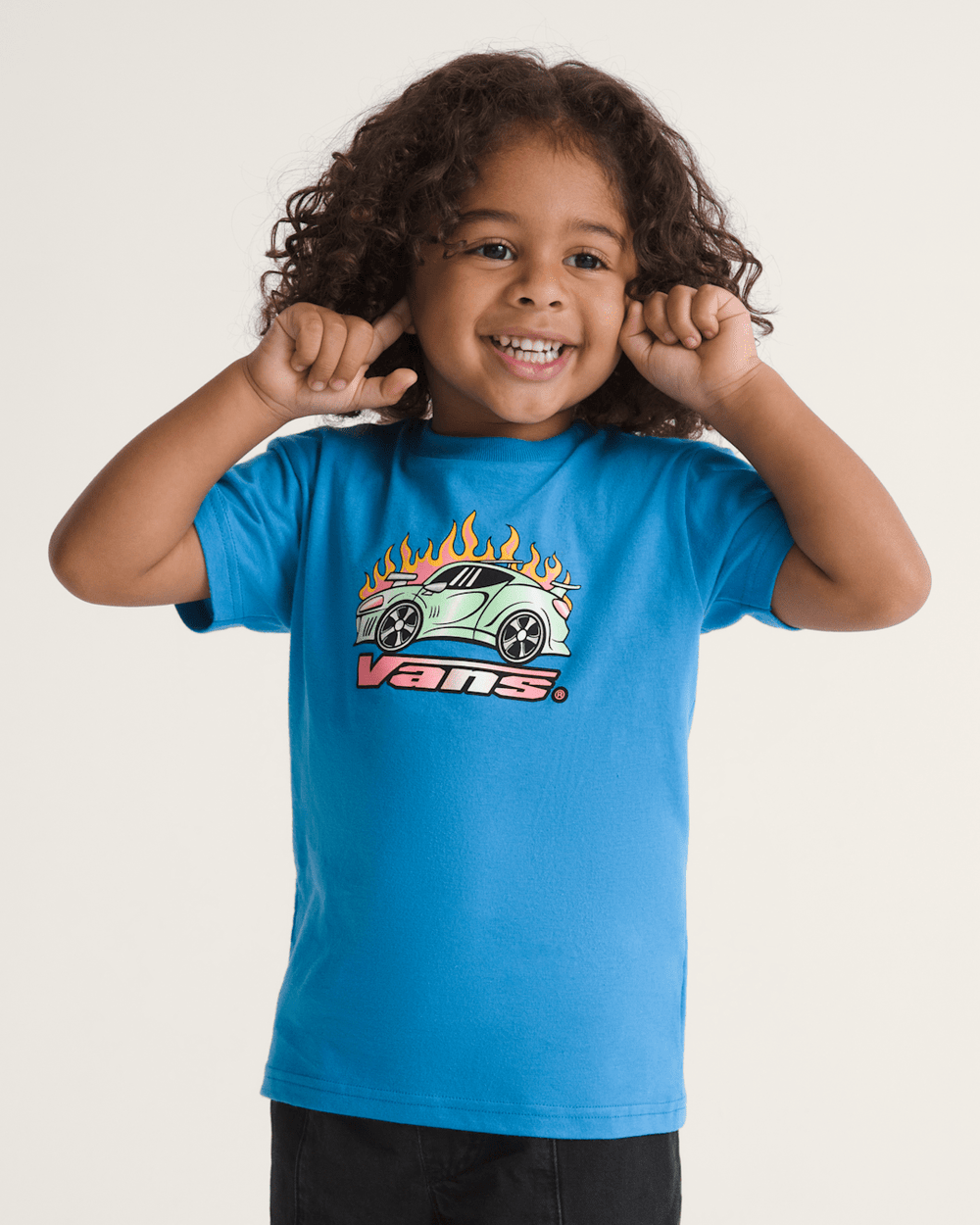 Kids Vans Little Kids Formula V66 T-Shirt in Bright Azure Blue