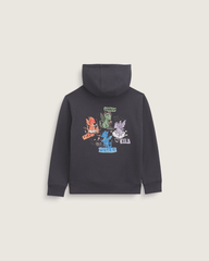 Kids Vans Little Kids Dragon Elements Pullover Sweatshirt in Charcoal Grey