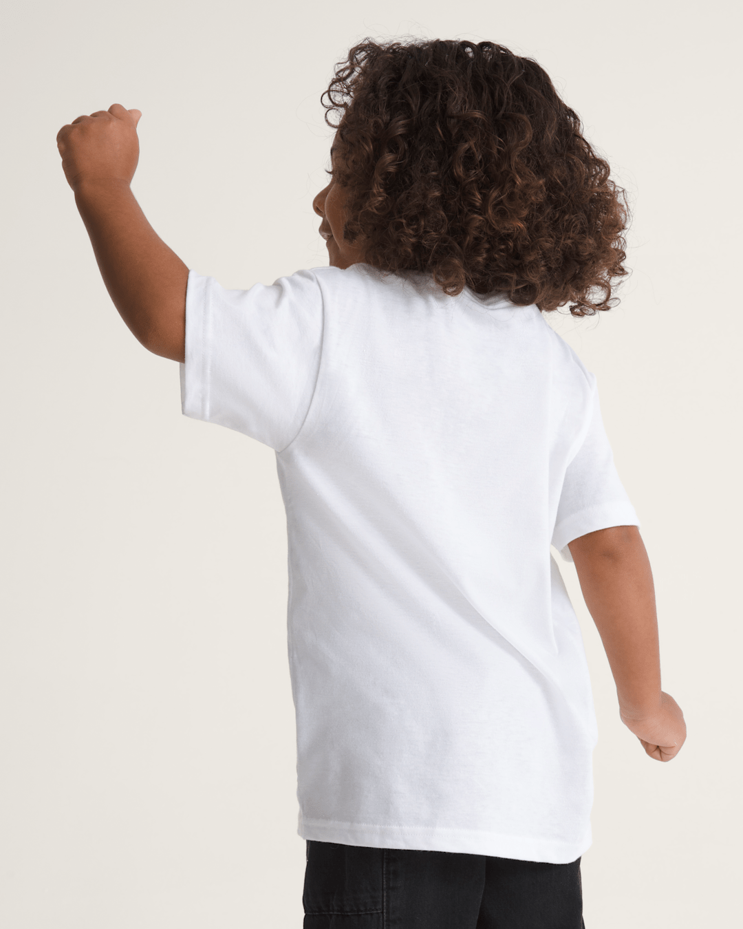 Kids Vans Little Kids Keep on Pushing T-Shirt in White