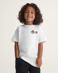 Kids Vans Little Kids Let's Split T-Shirt in White