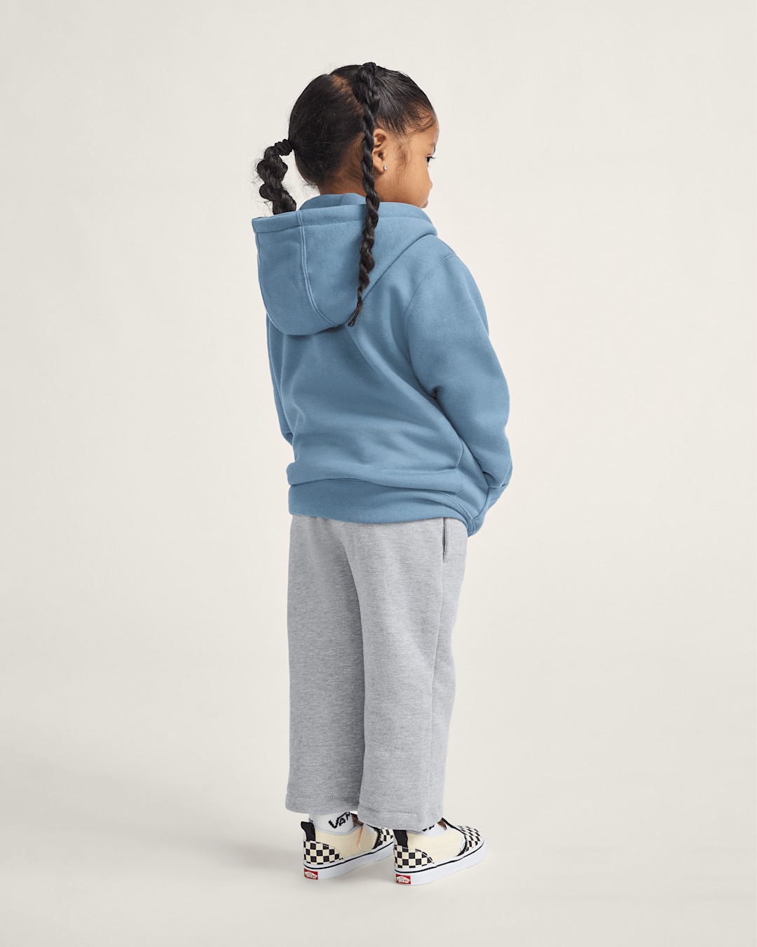 Kids Vans Little Kids Vans Sk8 Pullover Hoodie in Stormy Weather Black