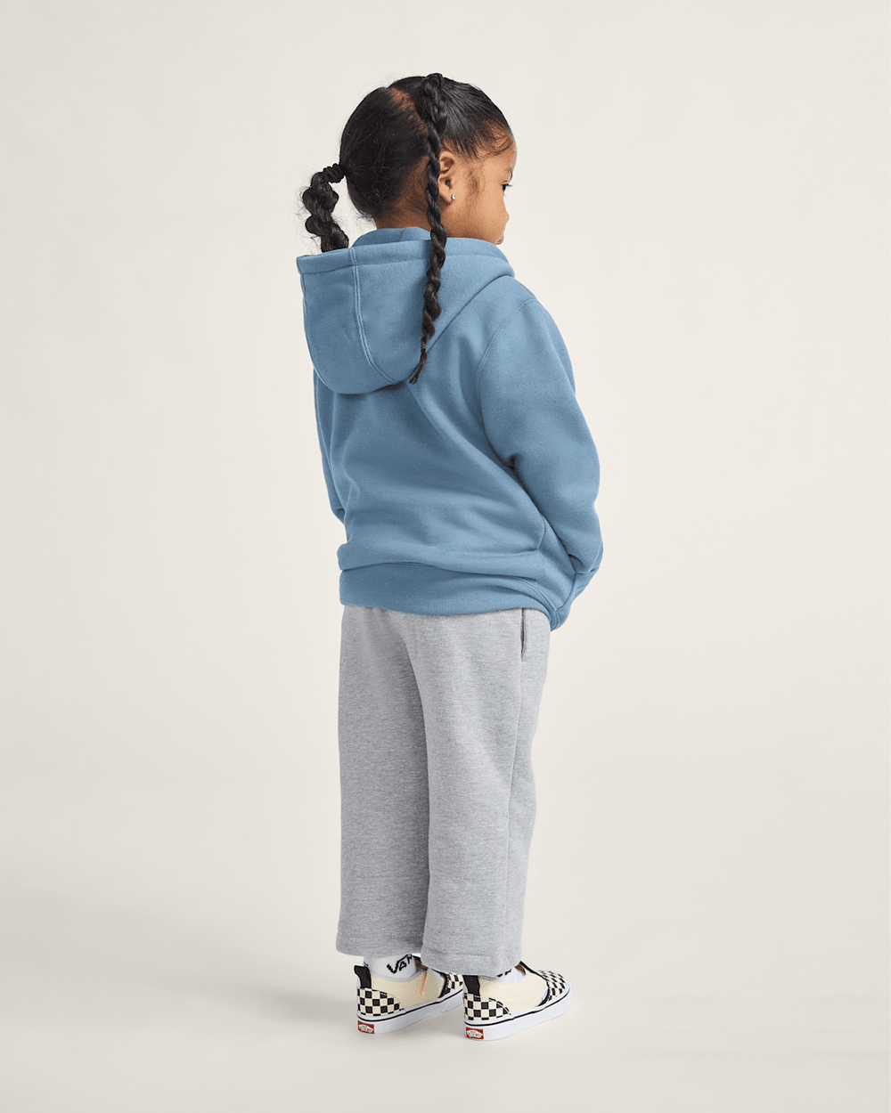 Kids Vans Little Kids Vans Sk8 Pullover Hoodie in Stormy Weather Black