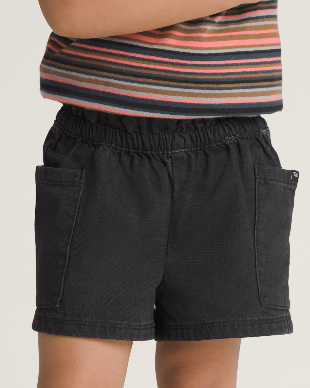 Kids Vans Little Kids Joy Ruffled Shorts in Black