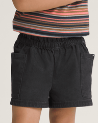 Kids Vans Little Kids Joy Ruffled Shorts in Black