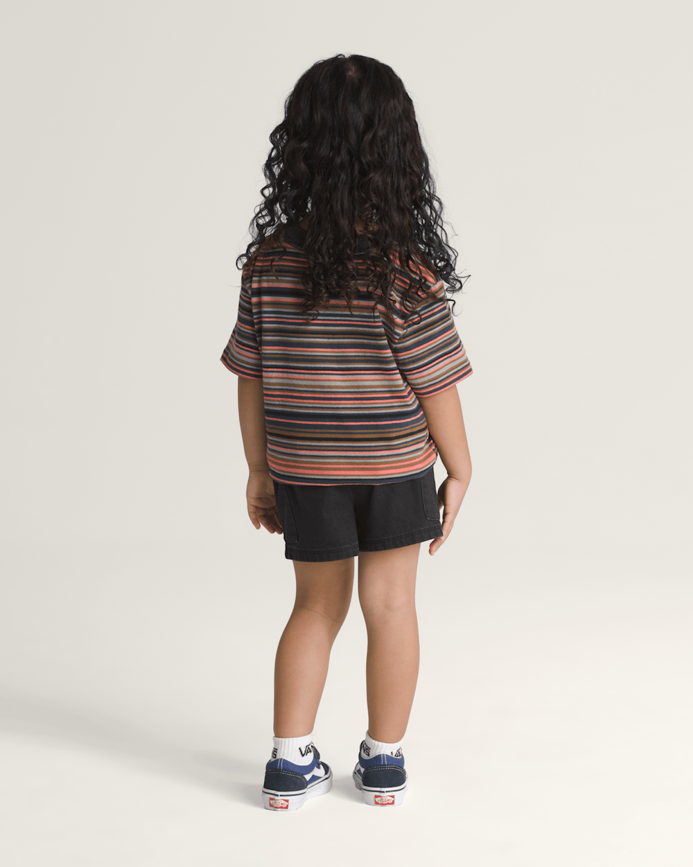 Kids Vans Little Kids Joy Ruffled Shorts in Black
