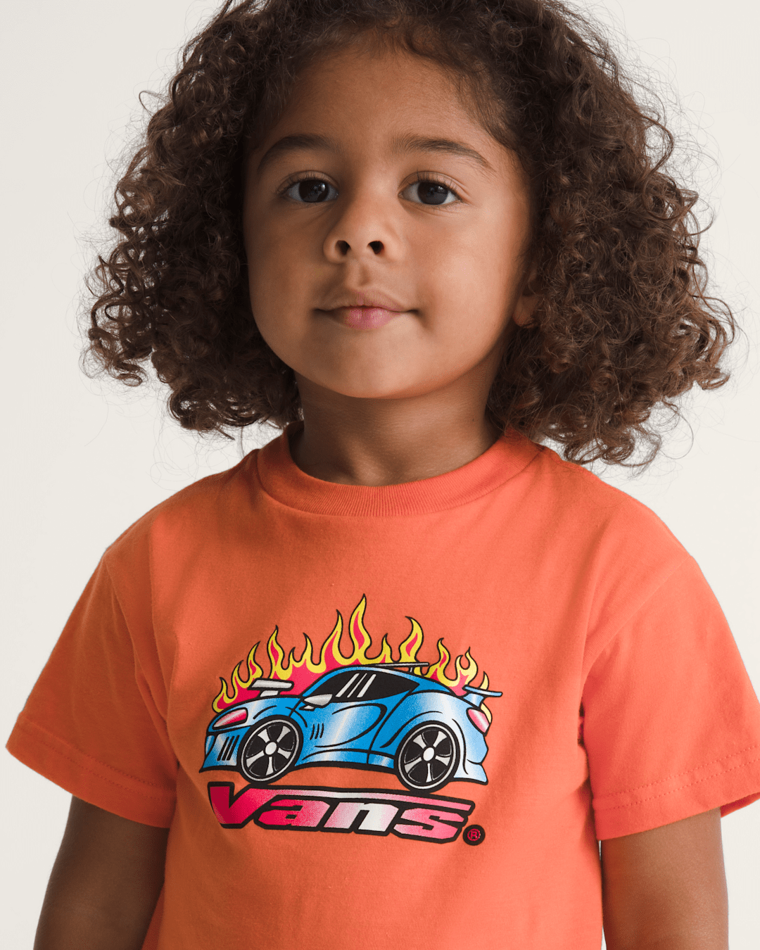 Kids Vans Little Kids Formula V66 T-Shirt in Flame Red