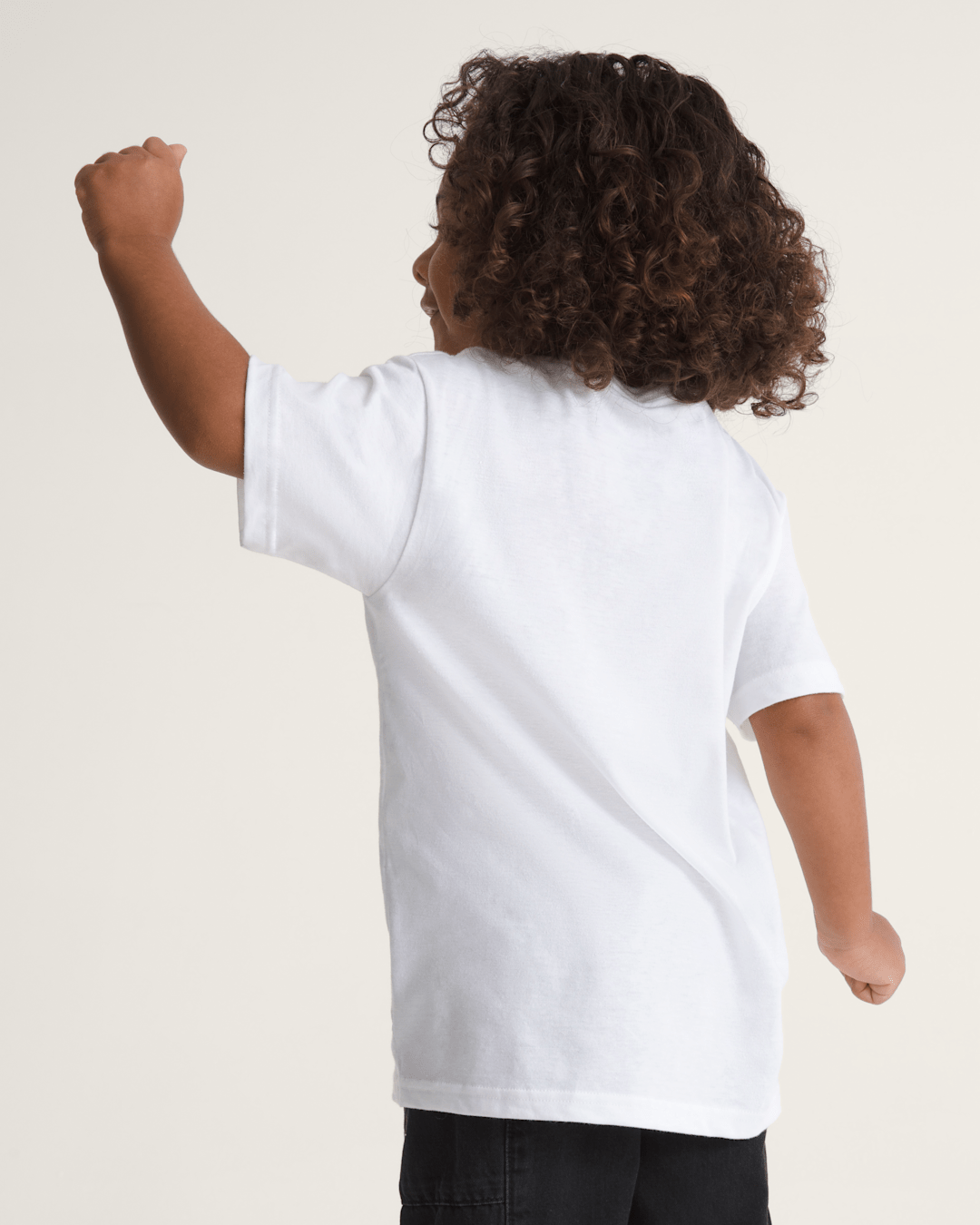 Kids Vans Little Kids Stretch Logo T-Shirt in White
