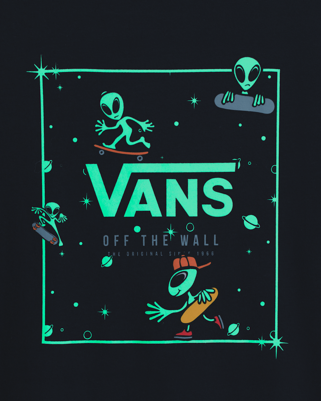Kids Vans Little Kids Zero Gravity T-Shirt in Black