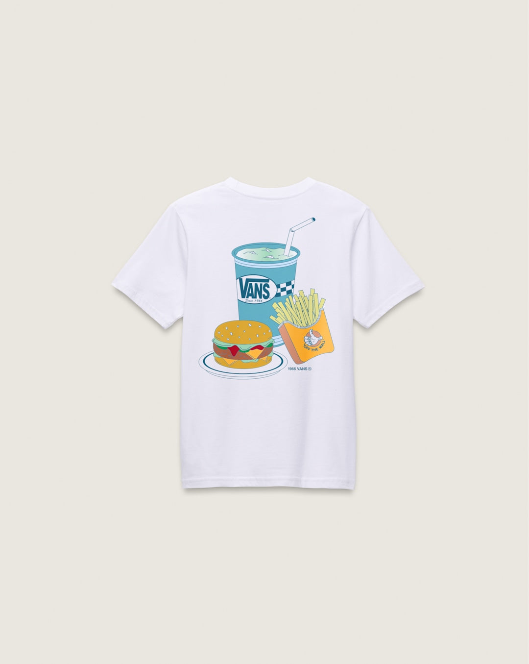 Kids Vans Little Kids Mealin and Dealin T-Shirt in White