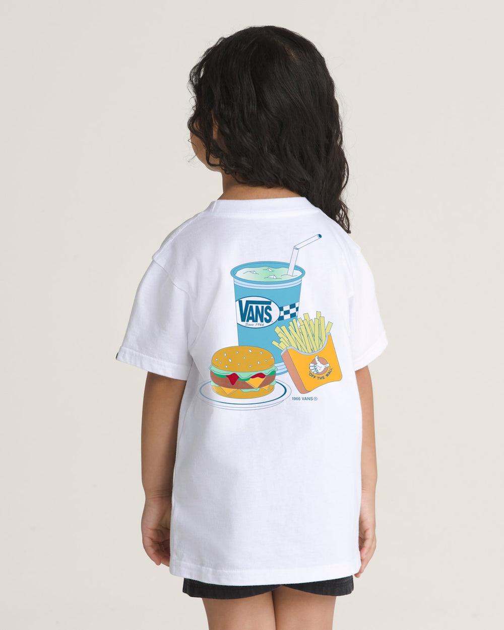 Kids Vans Little Kids Mealin and Dealin T-Shirt in White
