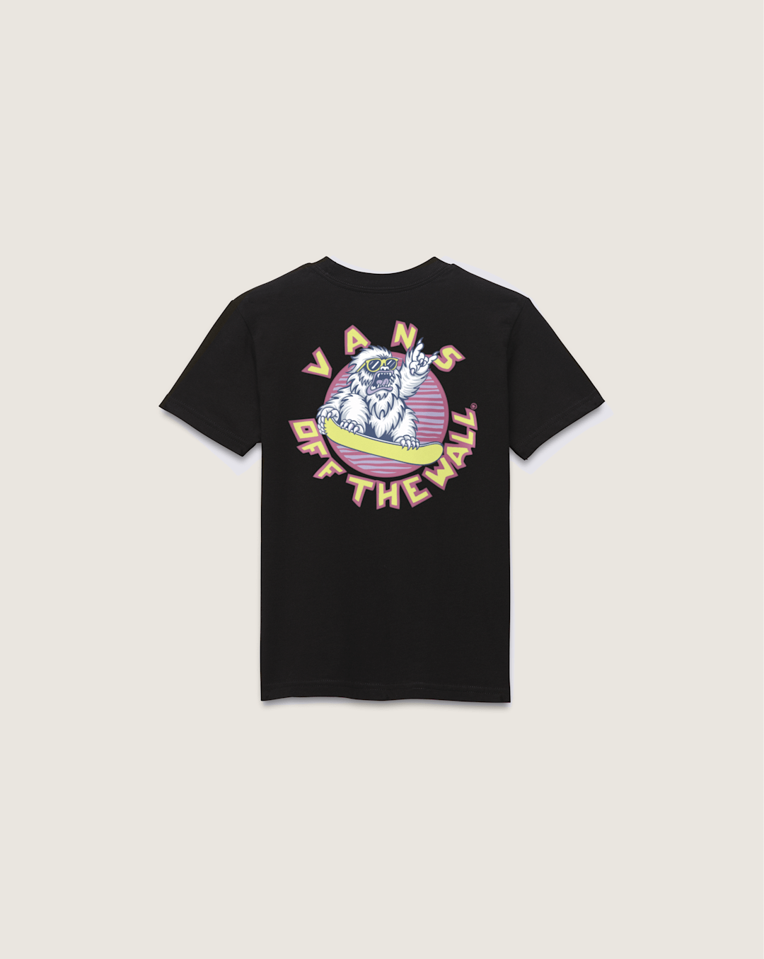Kids Vans Little Kids Yeti Jam T-Shirt in Black