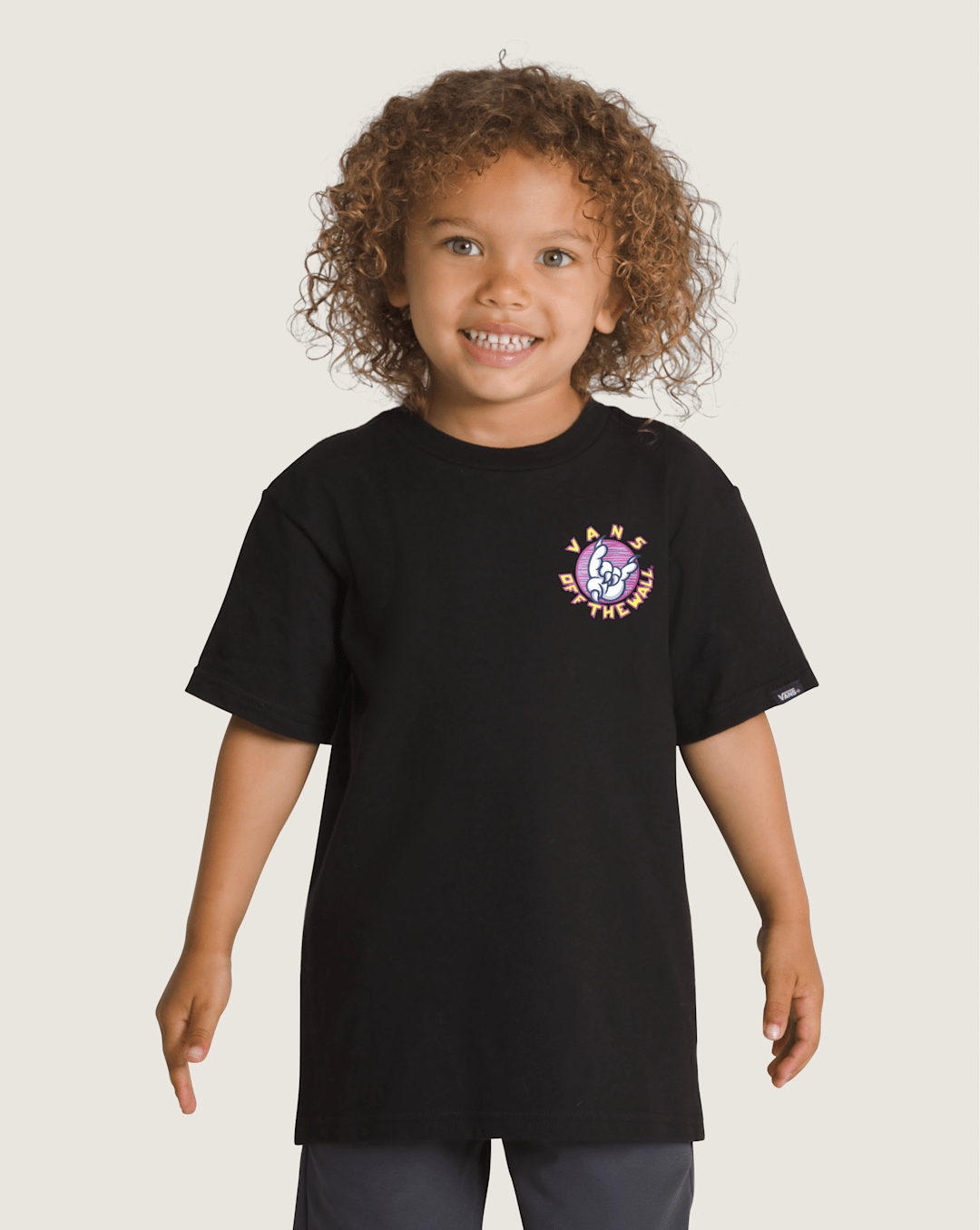 Kids Vans Little Kids Yeti Jam T-Shirt in Black