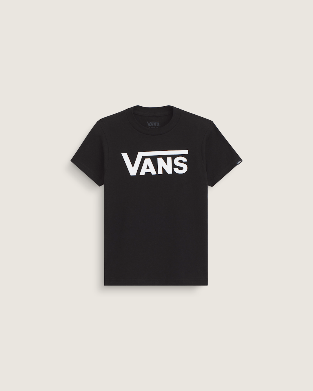 Kids Vans Toddler Vans Classic Kids Black/White T-Shirt