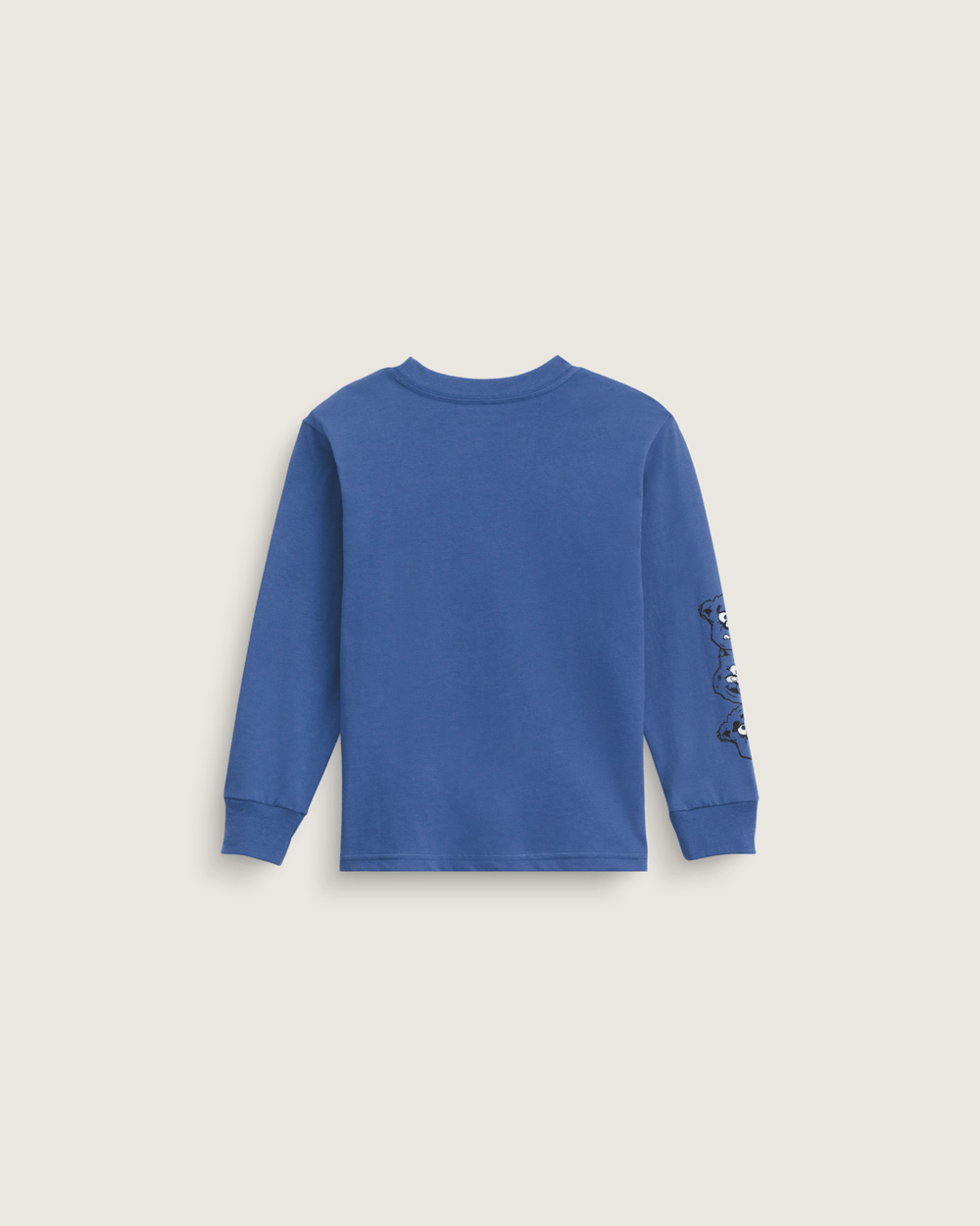 Kids Vans Little Kids Dizzy Bear Long Sleeve T-Shirt in True Navy Blue