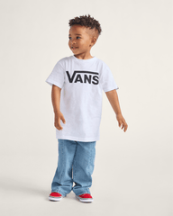 Kids Vans Little Kids Naithin Denim Pants in Stonewash Blue