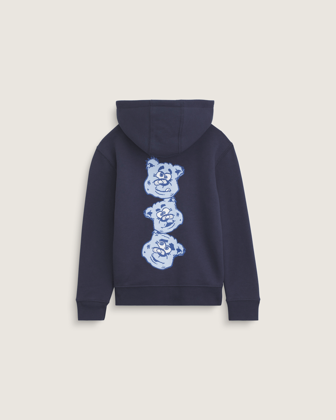 Kids Vans Little Kids Dizzy Bear Zip Hoodie in Parisian Night Blue