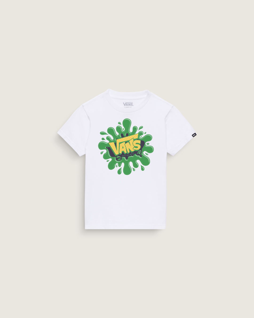 Kids Vans Little Kids Splat T-Shirt in White