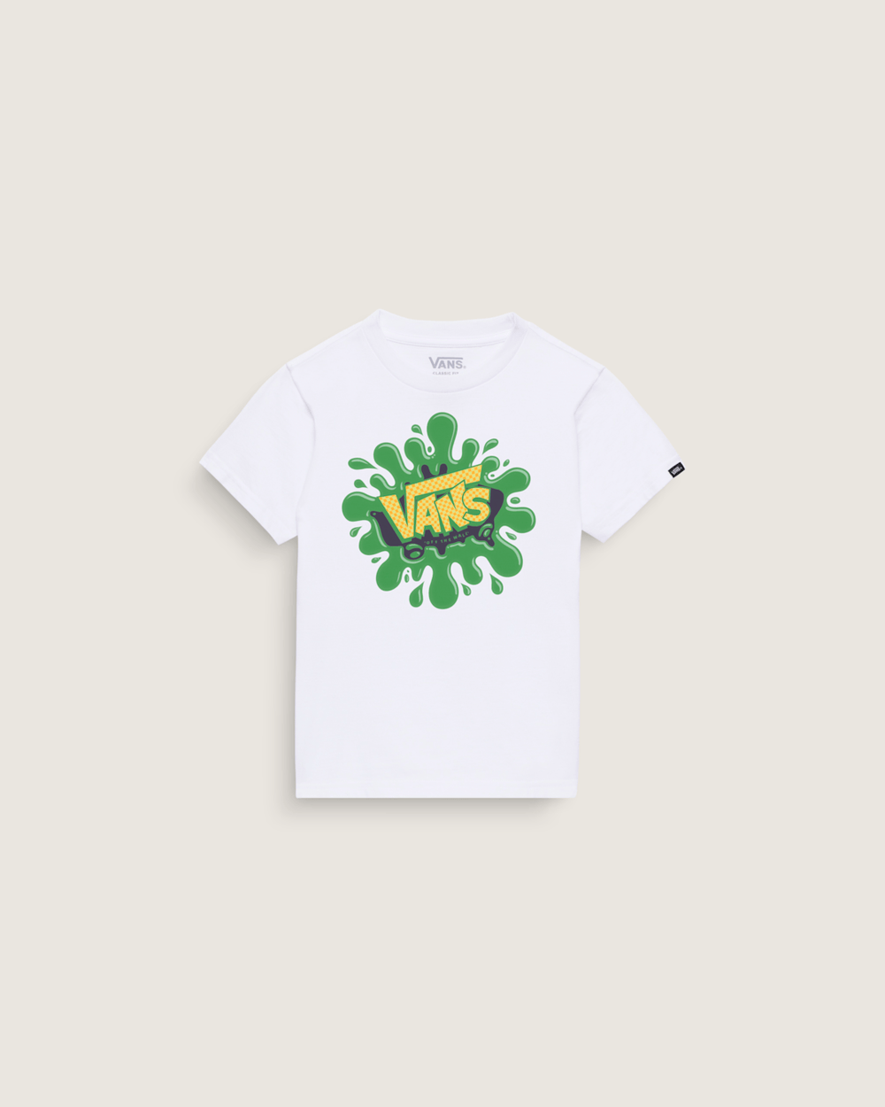 Kids Vans Little Kids Splat T-Shirt in White