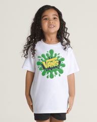 Kids Vans Little Kids Splat T-Shirt in White