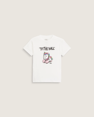Kids Vans Little Kids Unicorn T-Shirt in Marshmallow White