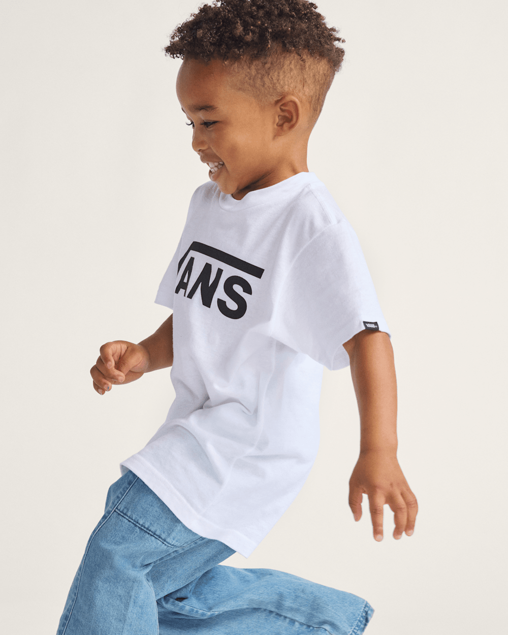 Kids Vans Toddler Vans Classic Kids White/Black T-Shirt