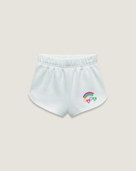 Kids Vans Little Kids Chasse Shorts in White Mint