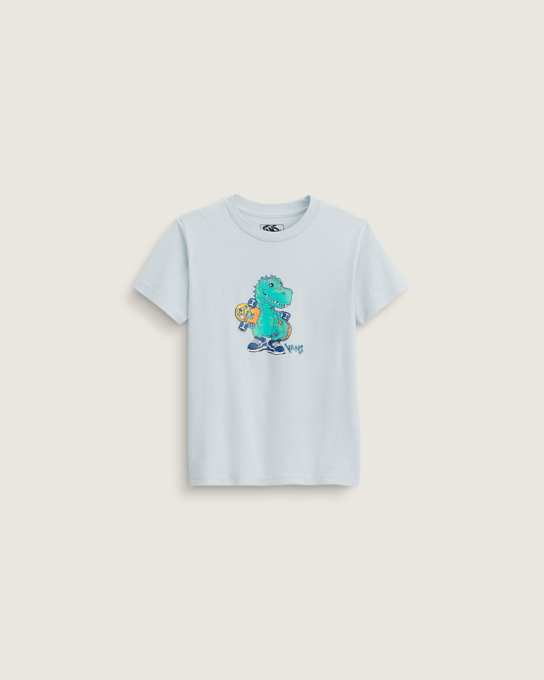 Kids Vans Little Kids Prehistoric Skater T-Shirt in Dawn Mist