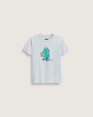 Kids Vans Little Kids Prehistoric Skater T-Shirt in Dawn Mist