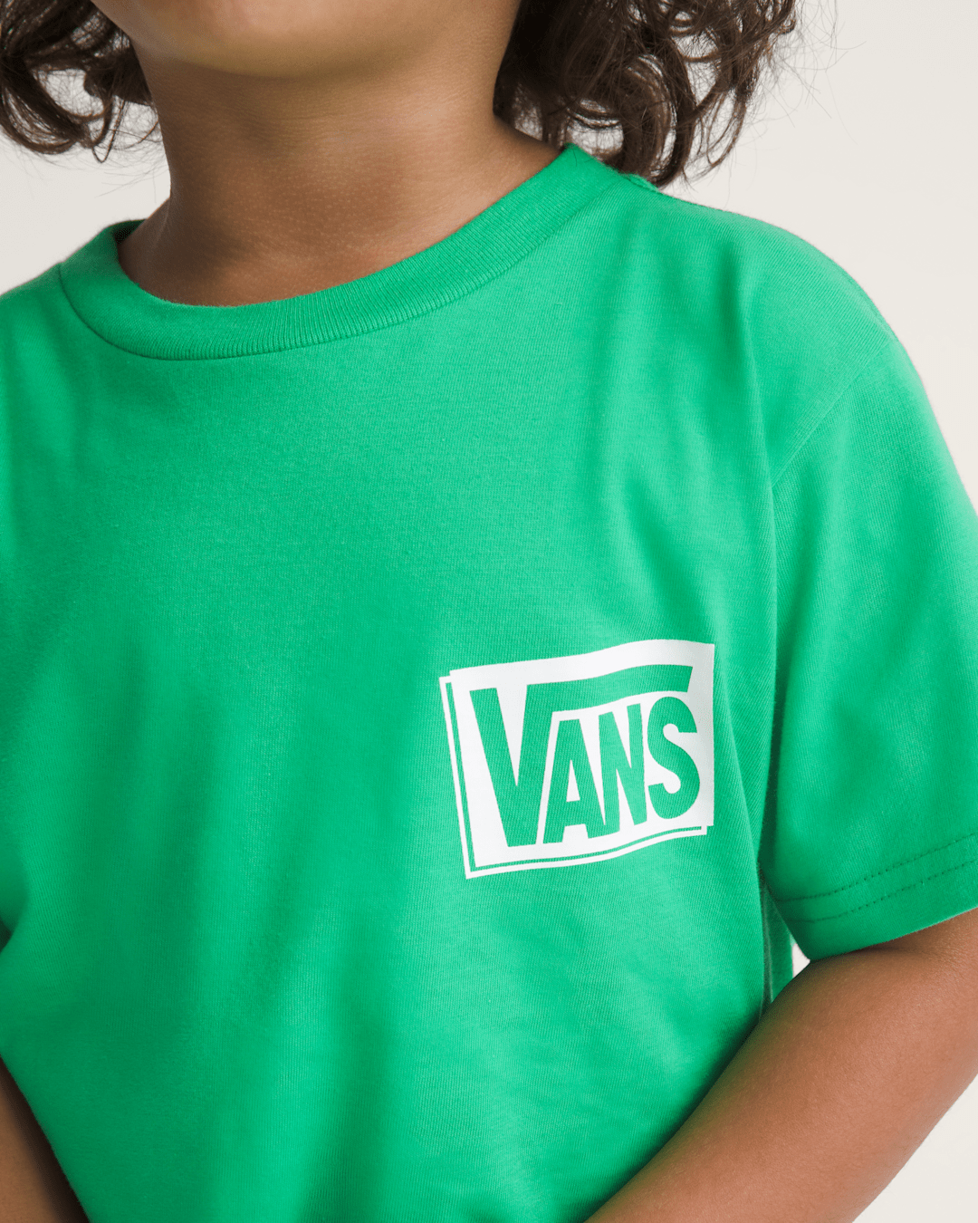 Kids Vans Little Kids Sano T-Shirt in Vivid Verdant Green