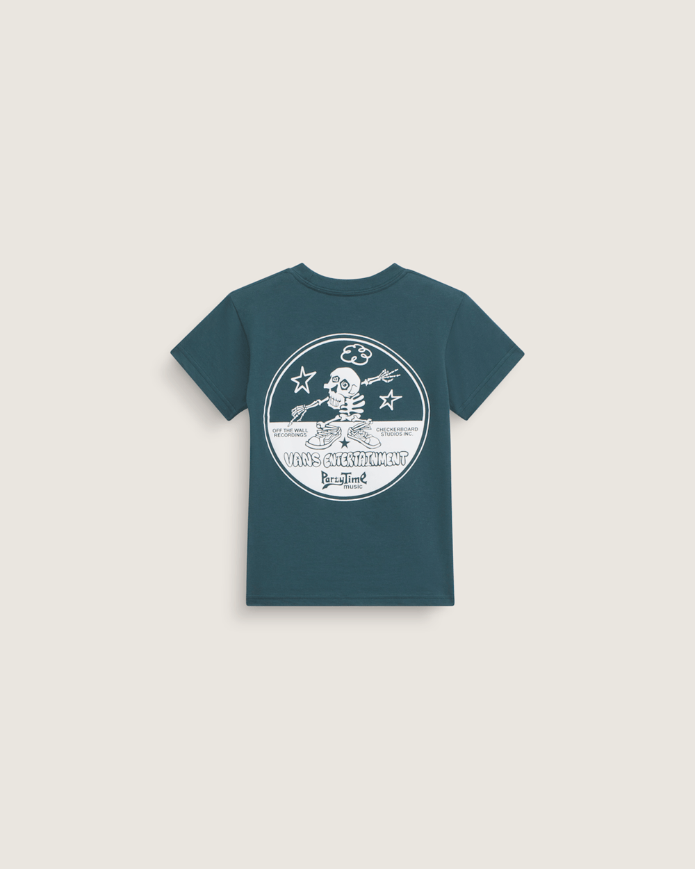 Kids Vans Little Kids Vans Entertainment T-Shirt in Mossy Olive Green