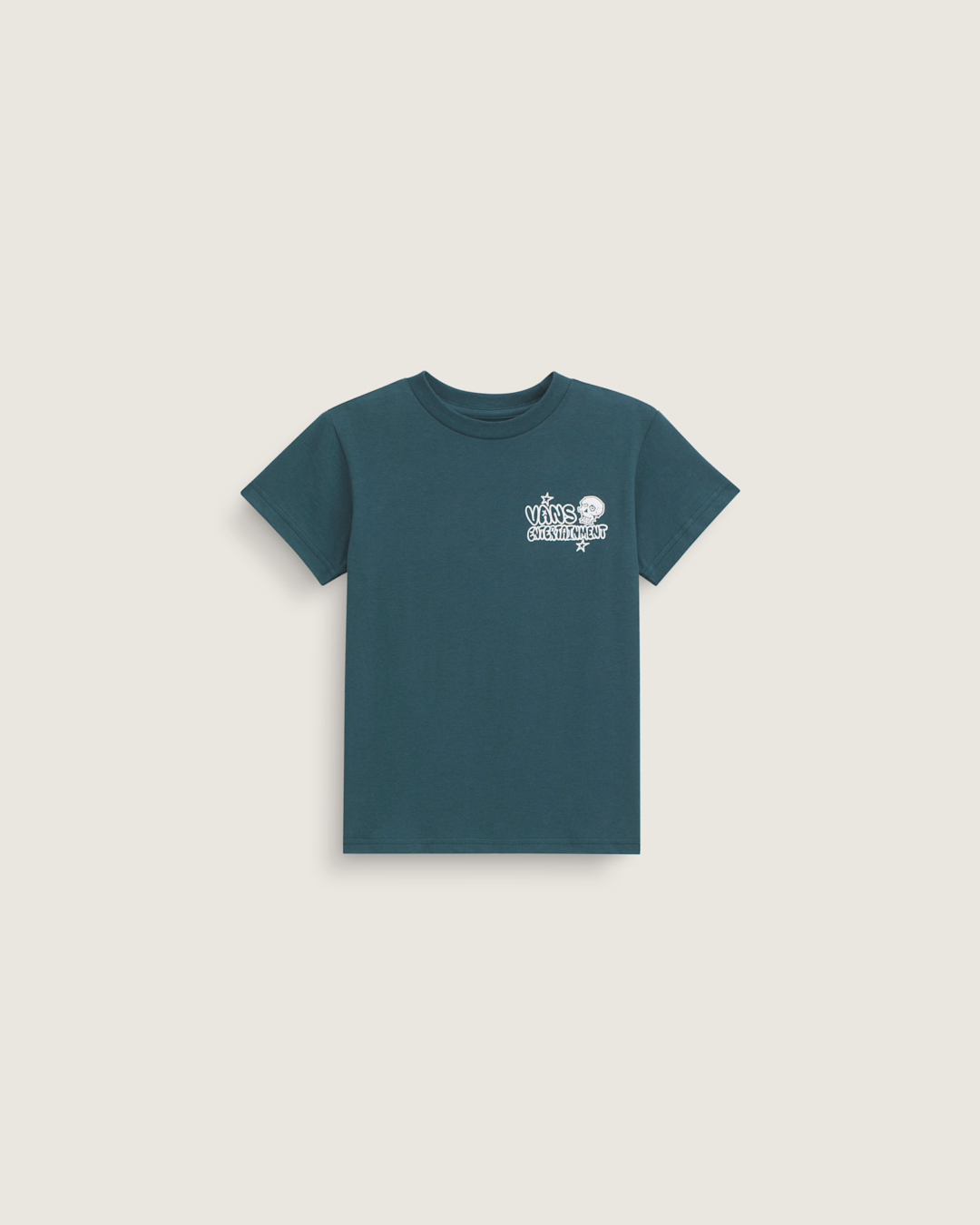 Kids Vans Little Kids Vans Entertainment T-Shirt in Mossy Olive Green