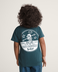 Kids Vans Little Kids Vans Entertainment T-Shirt in Mossy Olive Green