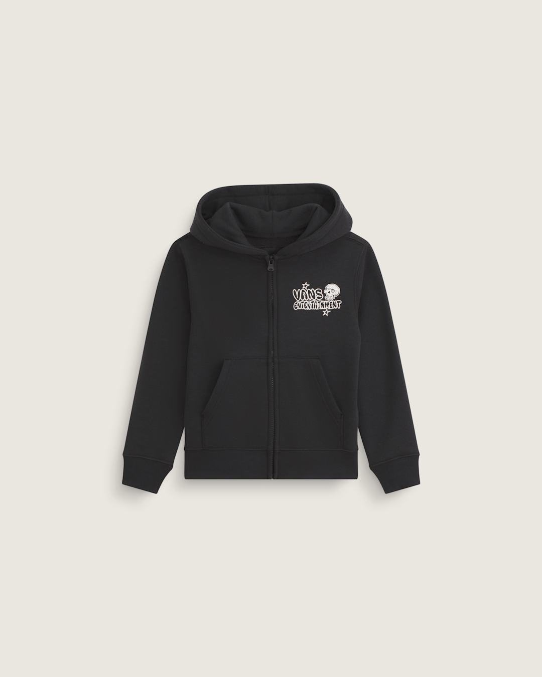 Kids Vans Little Kids Vans Entertainment Zip Hoodie in Black