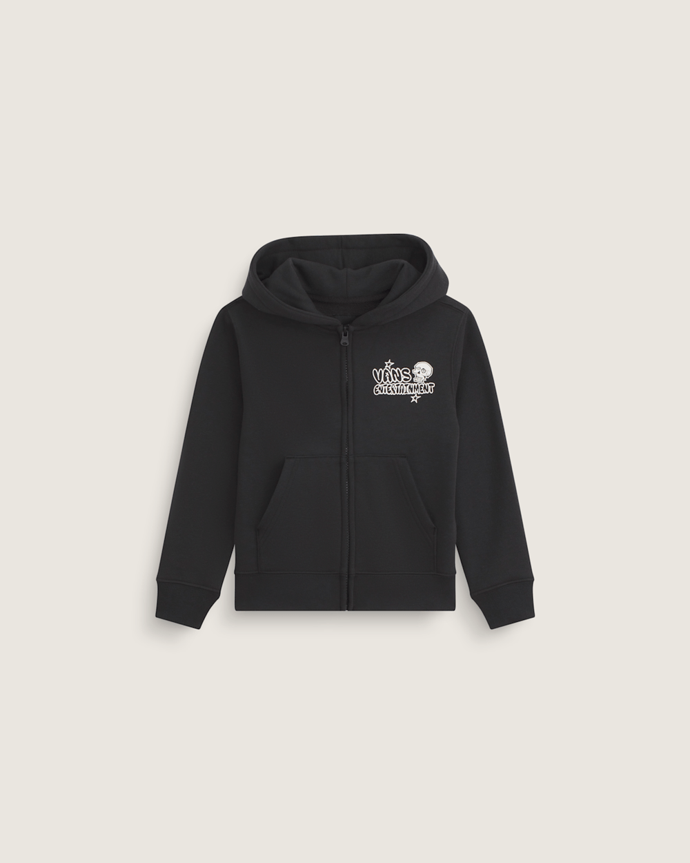 Kids Vans Little Kids Vans Entertainment Zip Hoodie in Black