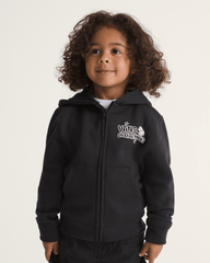 Kids Vans Little Kids Vans Entertainment Zip Hoodie in Black