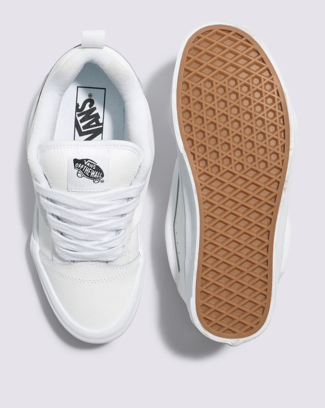 Sale Vans Knu Skool Shoe in True White