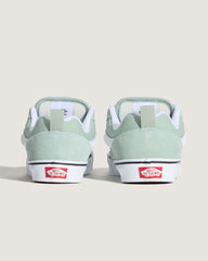 Sale Vans Knu Skool Shoe in Grey Olive Green