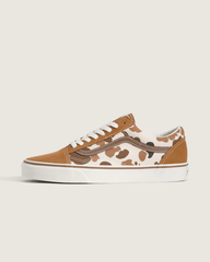 Sale Vans Old Skool Shoe in Camo Brown