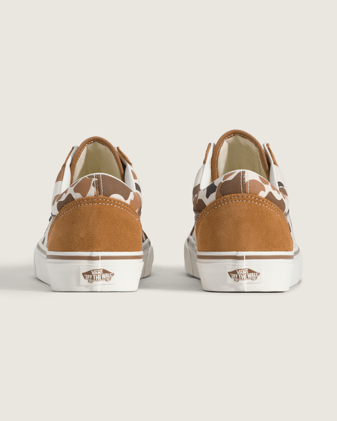 Sale Vans Old Skool Shoe in Camo Brown